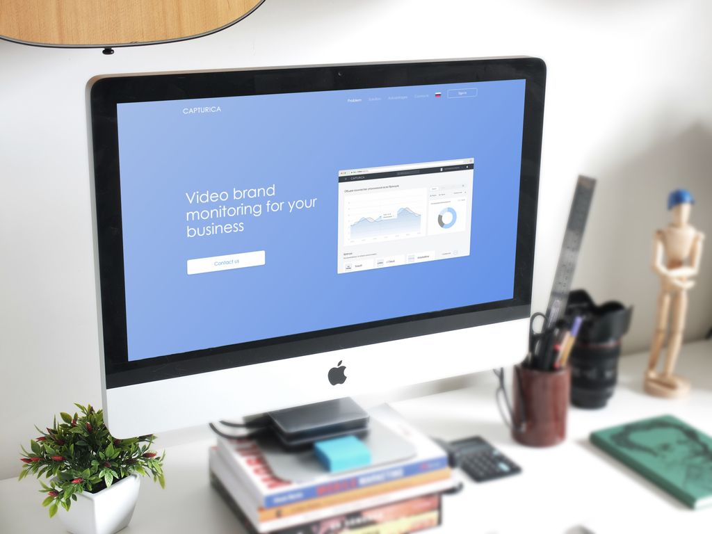 Мультиязычный лэндинг «Capturica»